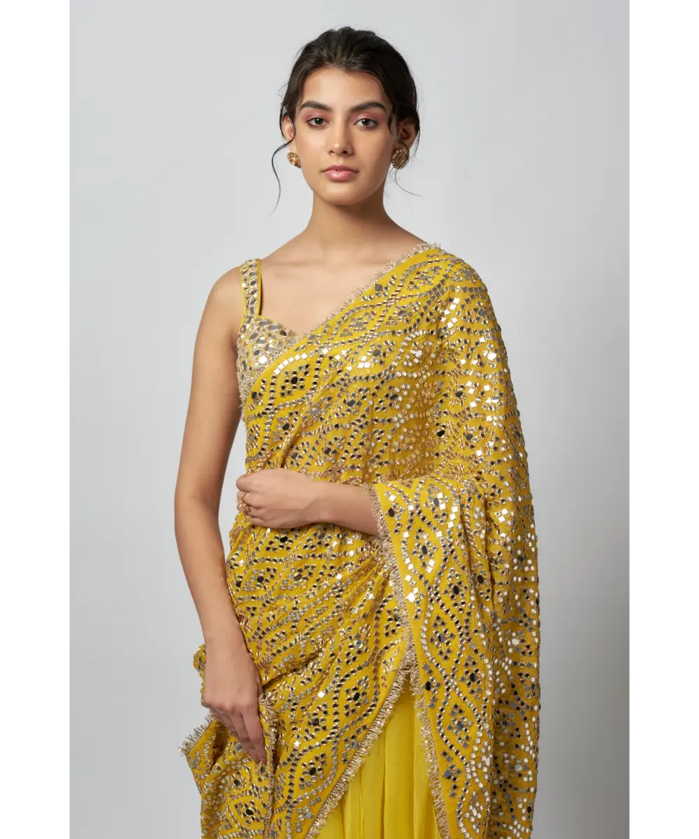 GOPI VAID- Nandana Saree Set
